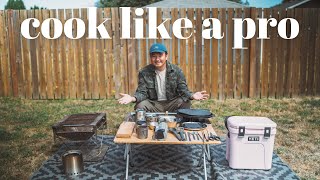 Top Outdoor Kitchen Camping Gear  Snow Peak  Solo Stove  Stanley  Minimalism  Modular [upl. by Theran]