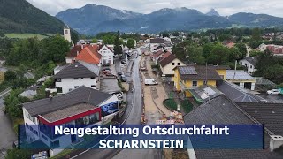 Neugestaltung der Ortsdurchfahrt Scharnstein [upl. by Anelet]