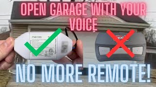 Meross Smart Garage Opener Unboxing Setup and Review [upl. by Alleahcim571]