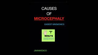 MICROCEPHALY CAUSES  PEDIATRICS EASIEST MNEMONIC 5MINMEDICO next neetpg shorts [upl. by Egamlat]