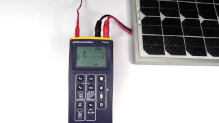 How to perform an automatic test sequence IV curve mode 2 using the PV200 or 210 1 [upl. by Wasserman]