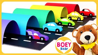 Educational Toy Learning Videos  Wholesome Baby Learning Videos  Learn Colors with Toy Cars [upl. by Jania894]