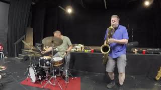 Paal NilssenLove amp Ken Vandermark  Columbia Music Festival Assn  8312024 [upl. by Foote]