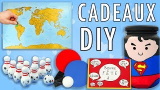 7 DIY FETE DES PERES IDEES CADEAUX FACILES [upl. by Fessuoy]