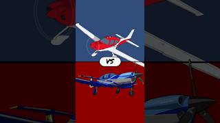 Cirrus SR22 vs Diamond DA50 RG sr22 da50 [upl. by Suinotna]