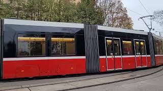 Wien Hütteldorf Bujattigasse Tram nr 364 route 49 [upl. by Leffen]