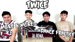 TWICE  MORE amp MORE DANCE PRACTICE REACTION [upl. by Okuy369]