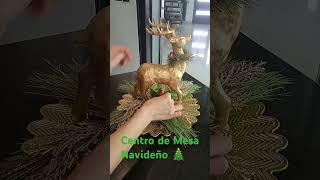 Navidad 🎄 2024 christmas centrodemesa manualidadesnavidad decoration diy [upl. by Riba]