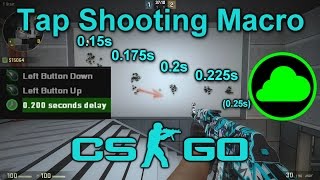 CSGO  Tap Shooting Macro Tutorial For Razer Synapse [upl. by Llyrrad]