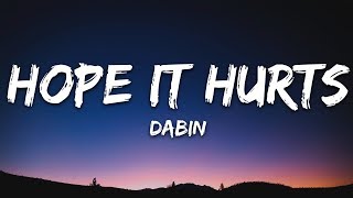 Dabin  Hope It Hurts Lyrics ft Essenger [upl. by Raynold]