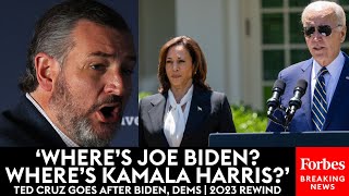 Answer That Question Ted Cruzs Fiercest Criticisms Of Biden Admin Democrats  2023 Rewind [upl. by Eillib]