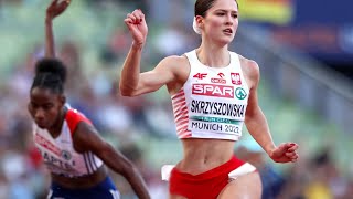 Pia Skrzyszowska Poland  100m Hurdles Womens Finals European Championships 2022 [upl. by Dranel]