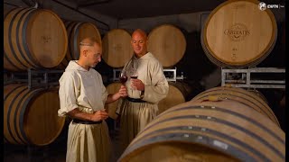 Monks Making Wine at a 14th Century Vineyard SOUSTITRES FRANCAIS [upl. by Olegna]