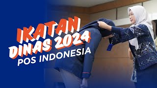 PELANTIKAN IKATAN DINAS POS INDONESIA 2024  ULBI [upl. by Noled]