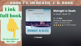 Book 75 Midnight in Death Audiobook J D Robb in death series audiobooks [upl. by Cinimod55]