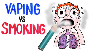 Is Vaping Worse Than Smoking [upl. by Valeta]