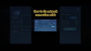 network connection fix mlbb ✅ mlbb 5vs5 mlbb shorts viralmobilelegends [upl. by Winterbottom278]