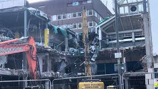 Falkirk Callendar Square Demolition Part 14 [upl. by Lenor26]