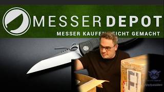 Unboxing QSP Knives Teil 1  Messer angekommen [upl. by Ynnavoj]