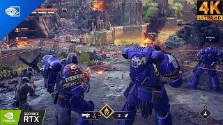 Defend The Alian Army  Warhammer 40K Immersive Graphics Gameplay  4K 60FPS UHD [upl. by Hanshaw789]