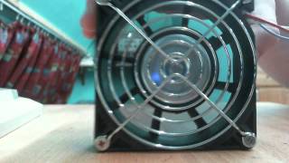 EBMPapst 3212 J2H4P High power 92mm Fan [upl. by Levan]