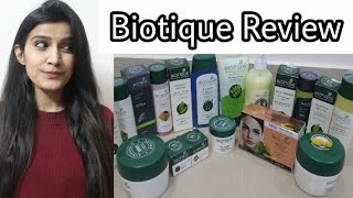 Biotique Products Haul  Review  Affordable Skin amp Hair Care  Shampoo amp Facial Kits [upl. by Debi]