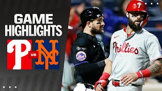 Phillies vs Mets Game Highlights 92024  MLB Highlights [upl. by Falzetta]