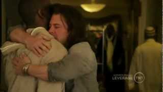 Leverage S4 eliot and hardison hug each other [upl. by Annoet]