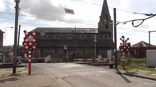 Passage a Niveau Labuissière Spoorwegovergang Level Crossing Railroad Bahnübergang [upl. by Nnyluqcaj637]