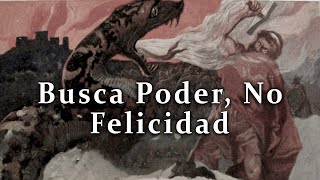 Por qué debes buscar el poder no la felicidad La guía de Nietzsche hacia la grandeza [upl. by Kayne]