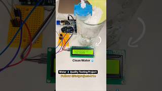 Water Quality Testing project shortsviral iot arduinoiot arduino [upl. by Olwena141]