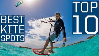 The BEST places to KITESURF in the WORLD 😄 [upl. by Domela]