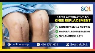 Non Surgical Knee Osteoarthritis Solutions VSL 3min Video [upl. by Llaccm]