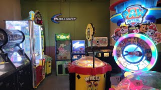 Arcade Tour Shakeys Pizza Montclair CA [upl. by Yecaj]