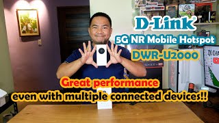 DLink 5G NR DWRU2000  Setup and test  JK Chavez [upl. by Oguh]