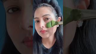 DIY Neem face pack for Acne Pimples Dark spots Pigmentation amp Open pores ✨ skincare diy shorts [upl. by Elinnet]