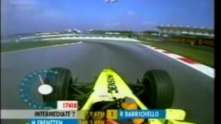 F1 Sepang 2001  HeinzHarald Frentzen Onboard [upl. by Keverne]