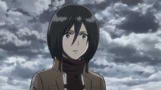 Mikasa Learns of Erens Death Attack on Titan [upl. by Airasor]