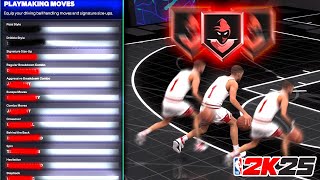 THE BEST DRIBBLE ANIMATIONS IN NBA 2K25 AFTER PATCH [upl. by Helse685]