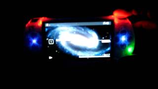 PSP mod 3 by Hawk glow in the dark mod with sound reactive triggers and UV button lights [upl. by Son448]