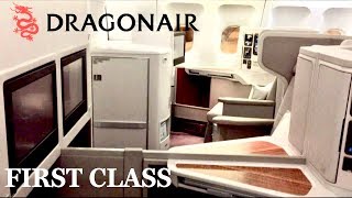 Dragonair Cathay Dragon First Class Beijing to Hong Kong Airbus A330300 Review [upl. by Alika]