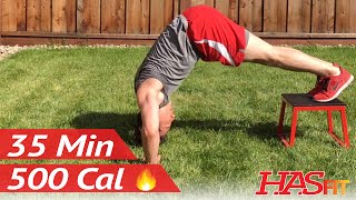 35 Min of Body Weight Exercises w Coach Kozak  HASfit Calisthenics Workout  Bodyweight Workouts [upl. by Jarus]