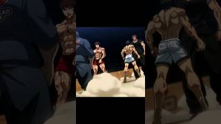 Yujiro Hanma Vs Kuroki Gensai 💀🔥shorts animebaki [upl. by Nurat]