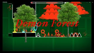 MY BEST FLUKE DEMON Demon Forest 100 Geometry Dash FR [upl. by Eniger]