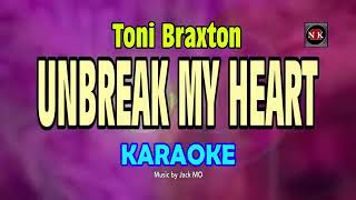 UNBREAK MY HEART KARAOKE [upl. by Herrera]