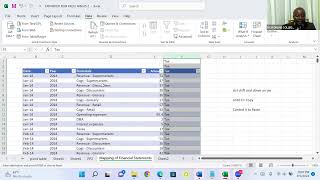 Advanced Excel INCOME STATEMENTSUMIF FUNCTION [upl. by Eden]