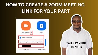 Creating a Zoom Meeting Link StepbyStep Guide for Participants [upl. by Noroj744]