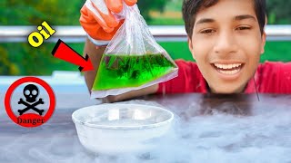 Can We Freeze Hair Oil क्या तेल को जमाना संभव है Shocking Result MRINDIANHACKER [upl. by Hulen]