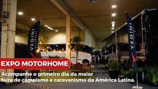 Abertura da 8ª Expo Motorhome destaques do primeiro dia [upl. by Yreffeg]