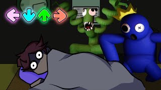 Friday Night Funkin  Mike VS Rainbow Friends Animation Mods [upl. by Gad]